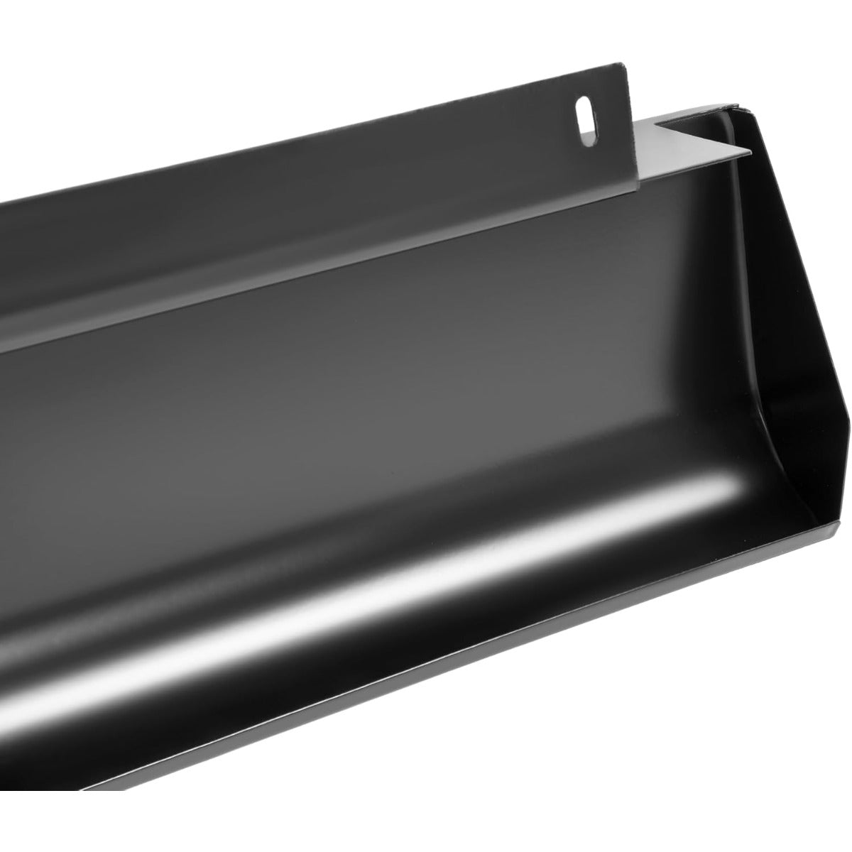 KUAFU Rear Bumper Roll Pan w/LED License Light Compatible with 1997-2004 Dodge Dakota Fleetside Plate Box Steel Electrophoresis Black