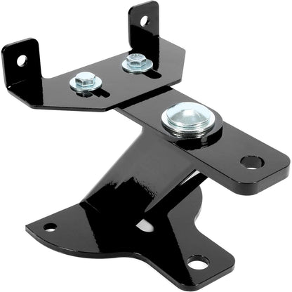 Universal Lawn and Garden Tractor Hitch 5 Inches Rear Hitch Steel Powder Coated Black 3 Way