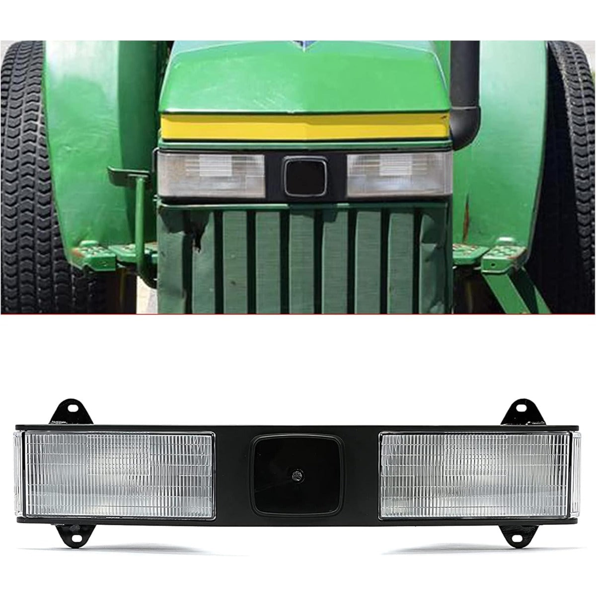 Headlight Bar Light Compatible with John Deere 670, 770, 790, 870, 970, 990, 1070 Compact Utility Tractors Assembly Replace for LVA802641