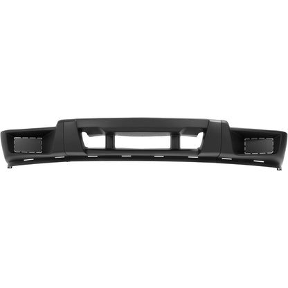 KUAFU Front Bumper Cover+Valance Compatible with 2004-2012 Chevy/Chevrolet Colorado, 2004-2012 GMC Canyon Replace For 12335806 15888037 GM1000723 GM1092183 Plastic(PP) Textured Black
