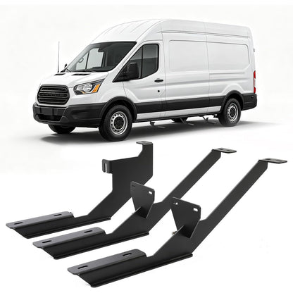 HECASA Running Board Bracket Compatible with 2015+ Transit 150 250 350
