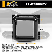 Class 3 2'' Trailer Hitch Compatible with 2008-2017 Buick Enclave 2009-2017 Chevrolet Traverse 2007-2017 GMC Acadia Limited 2007-2009 Saturn Outlook Replacement for 44569 51083 13424 75528