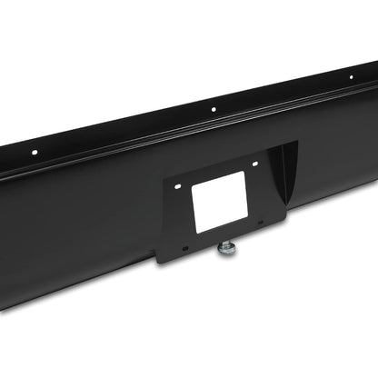 ECOTRIC 2” Hitch Receiver+Roll Pan Compatible with 1999-2006 Chevy Chevrolet Silverado GMC Sierra 1500 w/Flippable license plate Steel Electrophoresis Black-Tow 5000 Capacity Only Fit For Fleetside