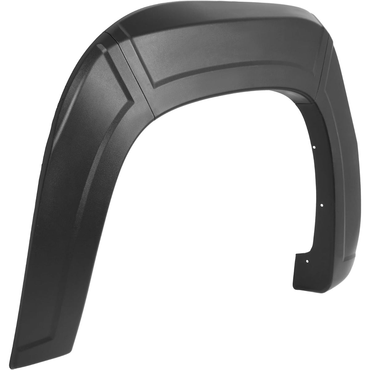 Fender Flare Compatible with 2007-2013 Chevy Chevrolet Avalanche | 10Pcs Front & Rear Wheel Arch Cover Protector Set Plastic(PP) Textured Black