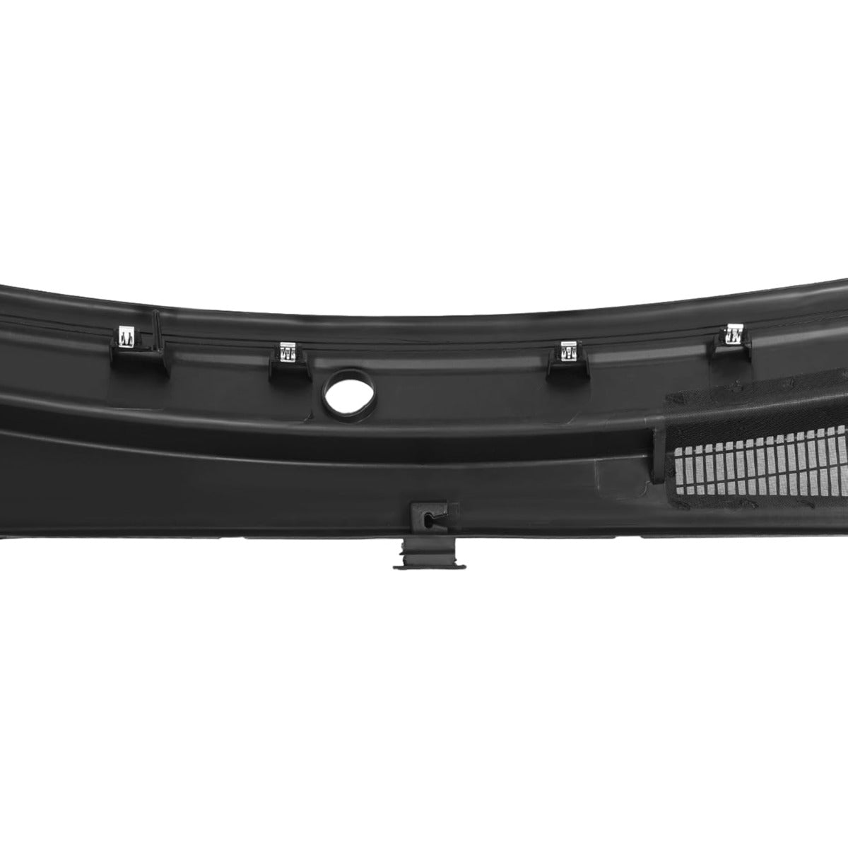 Windshield Wiper Cowl Panel Compatible with 2013-2015 Dodge Durango Replacement for 5182164AH Air Inlet Window Cover Cowl Vent Molding Grille Panel Hood Unfinished Black Plastic