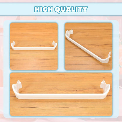 Kojem 240535101 AP3214801 Replacement Door Bar Rack Compatible with Frigidaire Gibson Kelvinator Westinghouse Refrigerator Door Shelf Top and Bottom Replace for PS735091 AH735091 EA735091