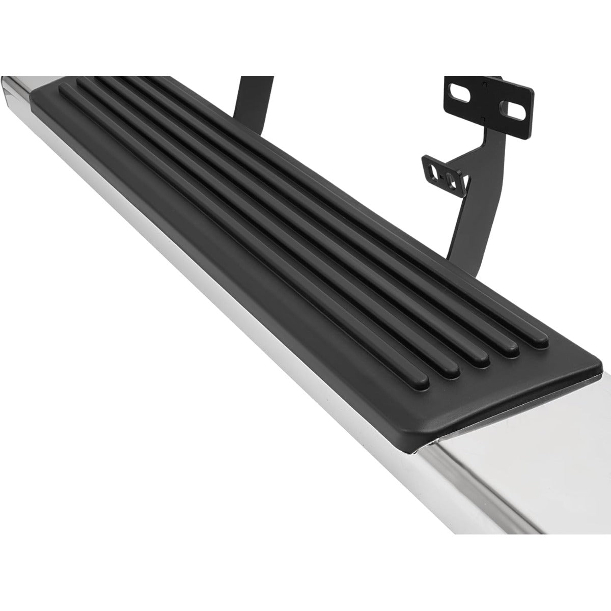 6" Running Board Side Step Compatible with 2009-2026 Dodge Ram 1500 Classic 2500 3500 Regular Cab Step Nerf Bar 304 Stainless Steel+Steel+Plastic Powder Coated+Textured Silvery+Black