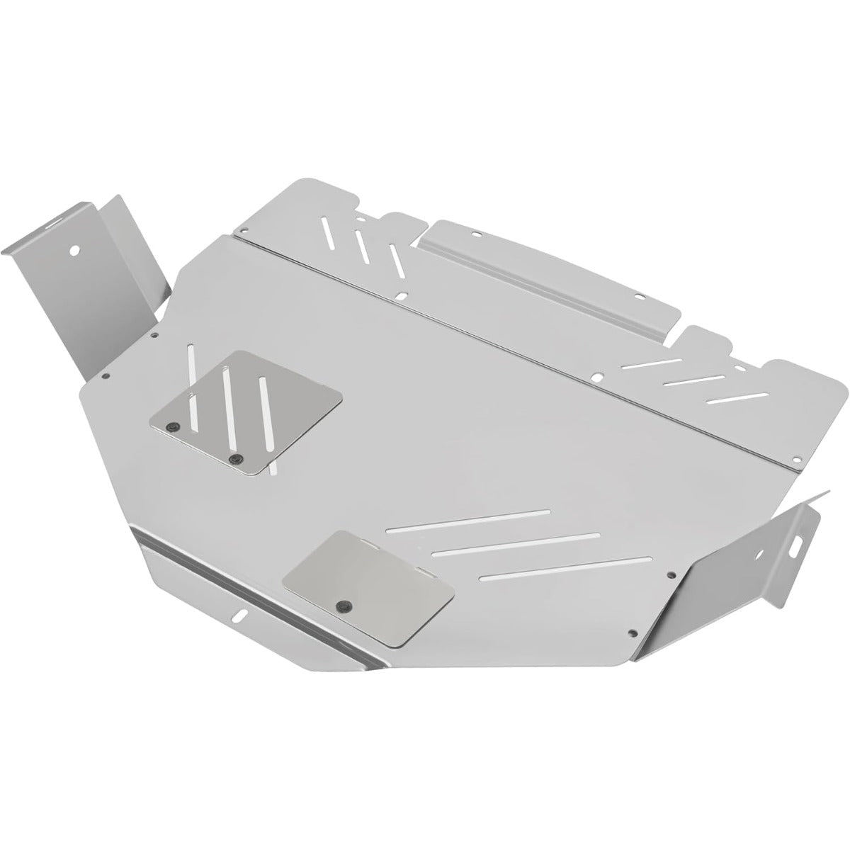 Engine Splash Shield Compatible with 2015-2021 Subaru STI Front Lower Engine Skid Plate Aluminum Silvery