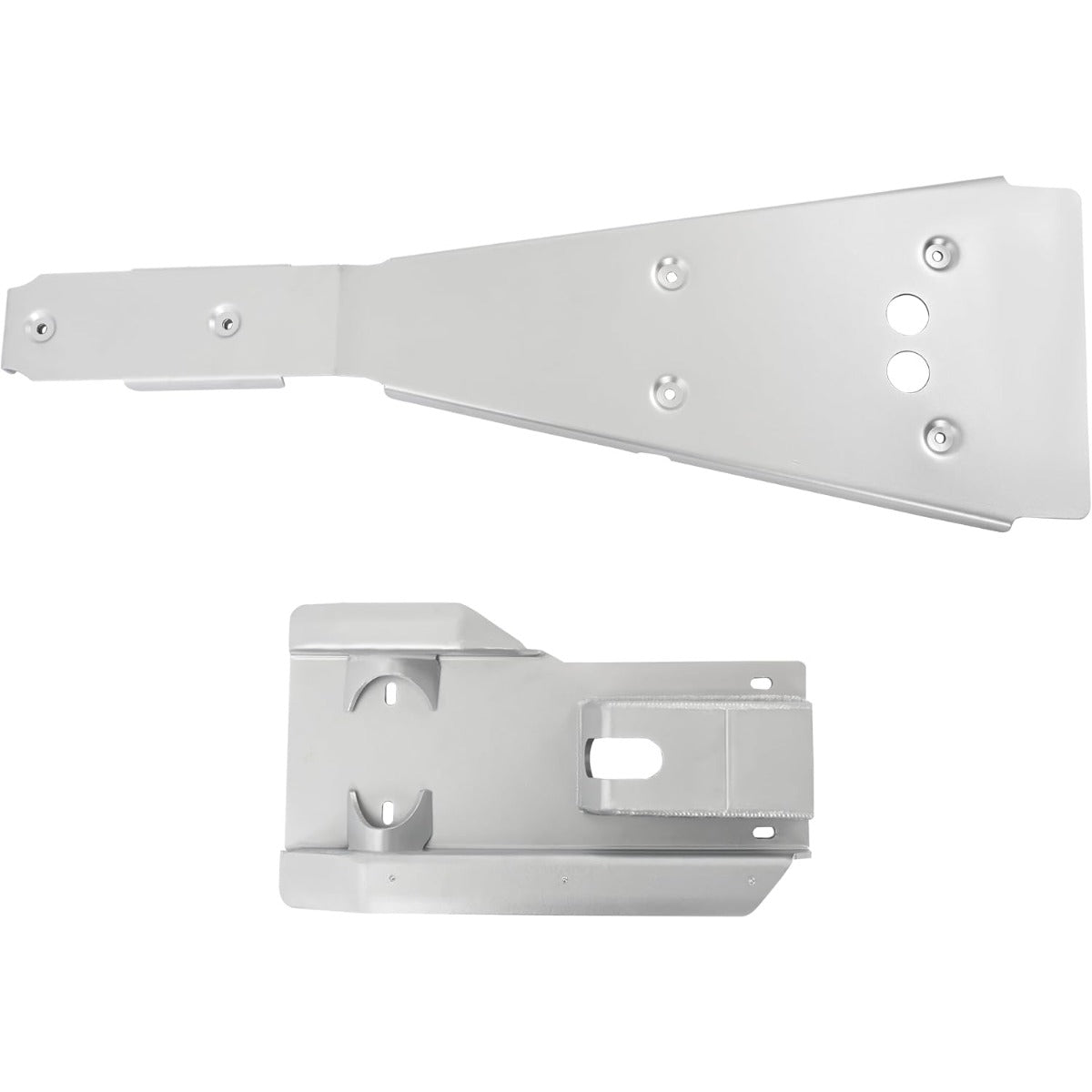 ATV Full Chassis Glide & Swing Arm Skid Plate Compatible with 2004-2014 Honda TRX450R TRX450ER Full Chassis Glide Guard Combo