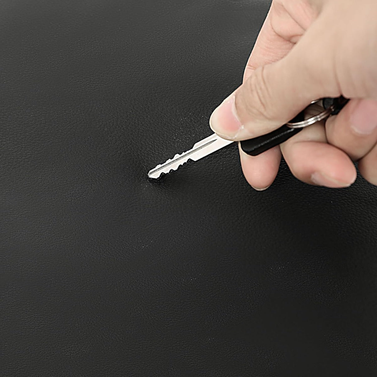 KUAFU Center Console Armrest Cover Compatible with 2009-2015 Honda Pilot Console Lid Cover Pad Replacement PVC Black
