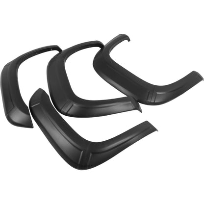 10Pcs Fender Flares Compatible with 2007-2013 GMC Sierra 1500 w/5.8 Ft Bed (Short Bed) Only Wheel Arch Covers Plastic(PP) Textured Black 2X2Pcs Front and 2X3Pcs Rear Fender Flares