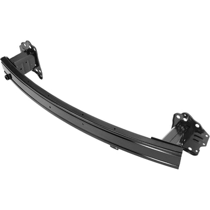 HECASA Front Bumper Reinforcement Compatible with 2017-2020 Hyundai Elantra Without Cruise Control Holes 64900F3000 HY1006156 Bumper Face Impact Bar Crossmember Steel Electrophoresis Black