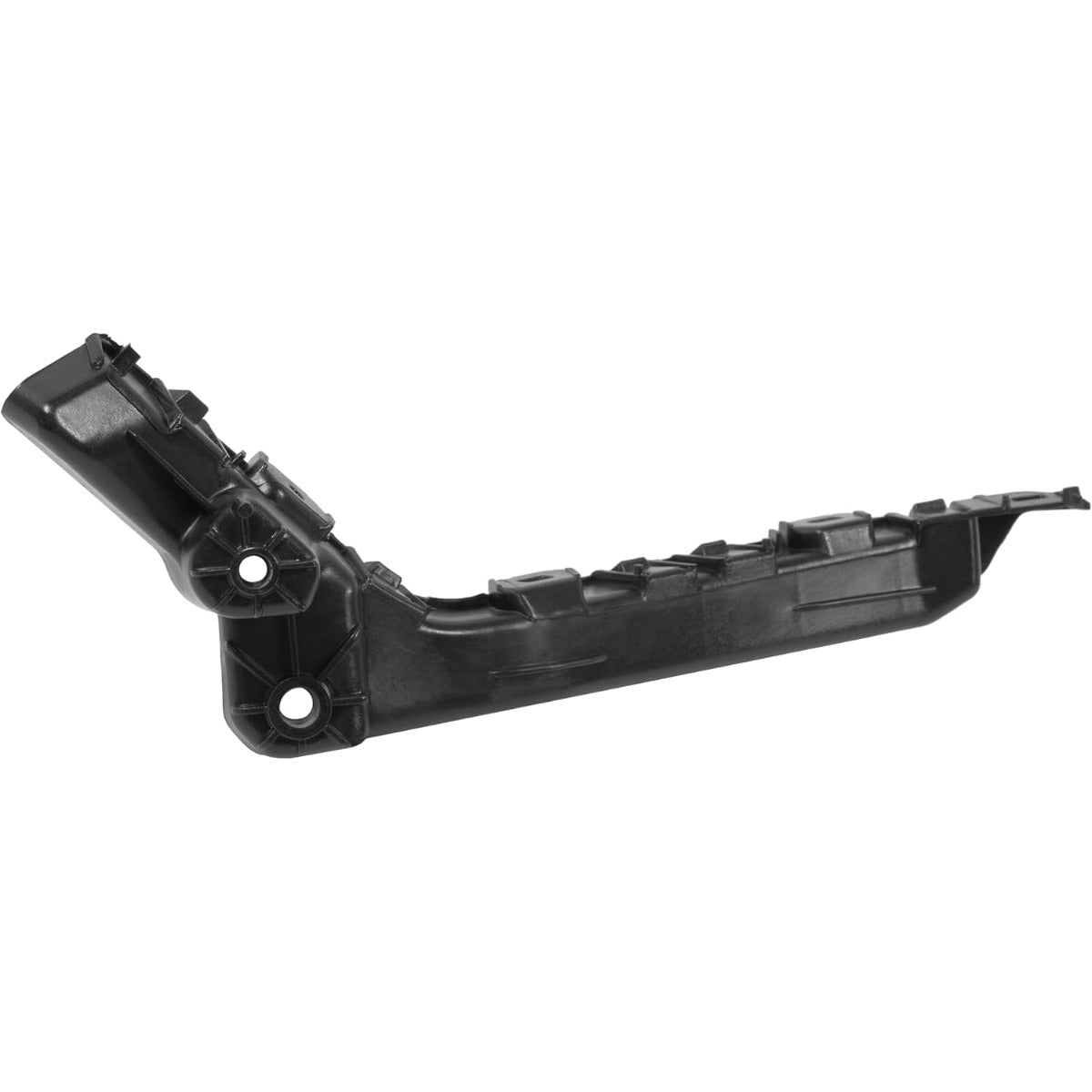 ALMULOO Black Front Bumper Bracket Compatible with 2010-2017 Chevrolet Equinox Replacement for GM1033116 84059893 Right Side