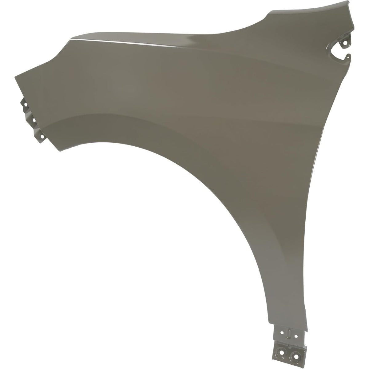 Front Left Fender Compatible with 2018-2024 Chevy Chevrolet Equinox Replace for 84172708 84751396 GM1240402 Wheel Liner Splash Fender Steel Electrophoresis Primed Gray Driver Side