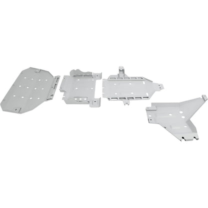 Skid Plate Compatible with 2021-2023 Ford Bronco Steel Matte Lower Engine Undercover Guard Protection