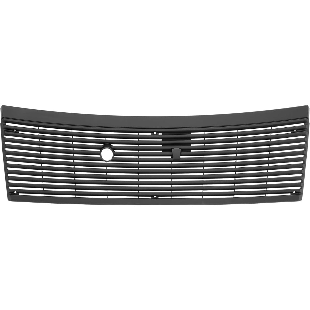 HECASA Front Windshield Wiper Cowl Panel Cover Compatible with 1983-1993 Ford Mustang Cobra Window Wiper Panel Cover Vent Grille Replacement for FO1271100 E3ZZ6102228A Black Plastic