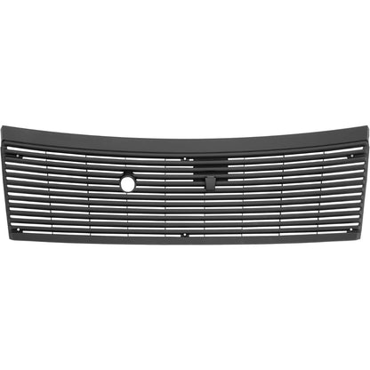 HECASA Front Windshield Wiper Cowl Panel Cover Compatible with 1983-1993 Ford Mustang Cobra Window Wiper Panel Cover Vent Grille Replacement for FO1271100 E3ZZ6102228A Black Plastic