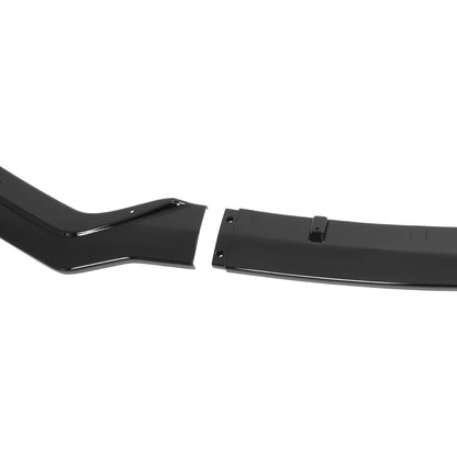 KUAFU 3Pcs Front Bumper Lip Compatible with 2018-2023 Infiniti Q50 Sport Models, Under Chin Spoiler Splitter Diffuser Protector Air Dams Body Kit (Gloss Black)
