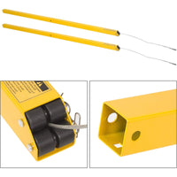 Load image into Gallery viewer, KUAFU 2 Sided Tailgate Utility Trailer Gate Liftgate Ramp Lift Assist System w/ 12 to 24 Inch Height Side Rail, 4 to 6 Feet Height Ramp Assist System
