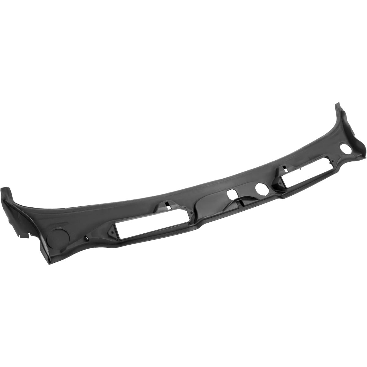 Windshield Wiper Cowl Panel Compatible with 2008-2011 BMW M3 335xi 335d 330xi 330i 328xi 325xi Replace for 51717180743 51714362484 51717061964 Cowl Top Grille Cover Plastic Unfinished Black
