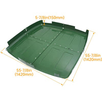 Load image into Gallery viewer, HECASA RE67856 Cab Roof Compatible with John Deere 7200 7210 7400 7410 7600 7710 7810++ Tractors Replacement for 1411-4502 GREEN Tractor Canopy

