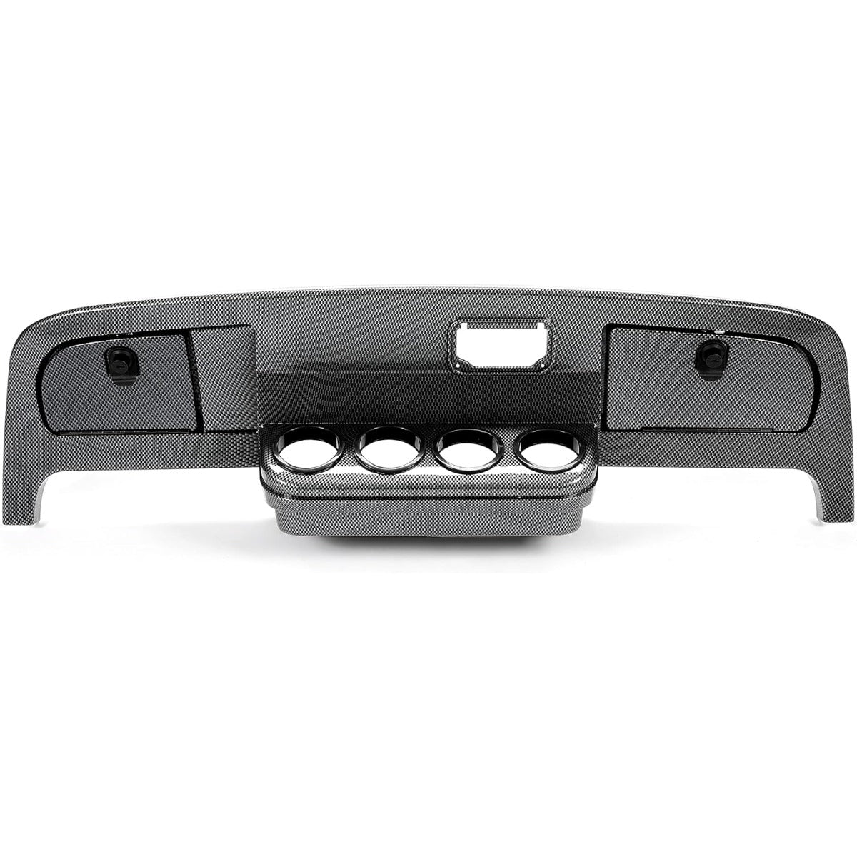 Golf Cart Dash Assembly Compatible with 1994-2013 EZGO TXT Golf Cart Dashboard Dash Kit Carbon Fiber Printing (w/Hardware and Keys)