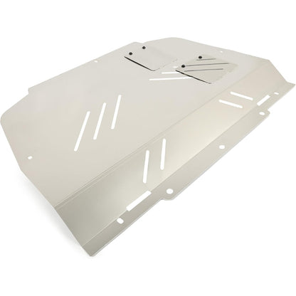 Engine Splash Shield Under Tray Skid Plate Compatible with 2016-2021 Honda Civic Aluminum Silvery