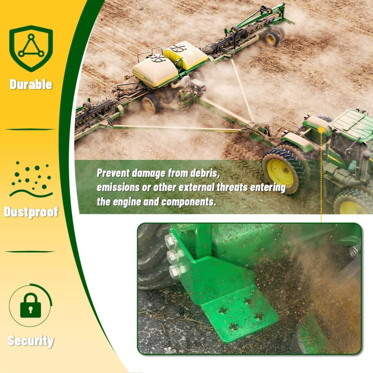 6 Inches Tractor Driver Step Compatible with John Deere 120 Models 1023E 1025R 1026R Loader