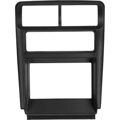 Double Din Install Bezel Kit Compatible with 1994-2002 Ford Mustang Plastic Black Interior Car Radio Stereo 2 Din Dash Kit Fit Base Model Only (No Lower Buttons)