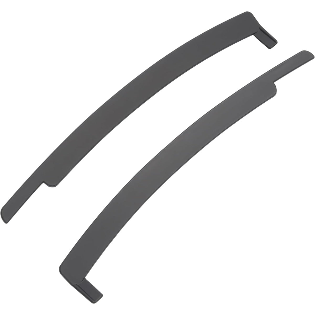 HECASA Front Windshield Wiper Cowl Panel Cover Compatible with 1983-1993 Ford Mustang Cobra Window Wiper Panel Cover w/Lower Windshield Trim Moldings Replacement for FO1271100 E3ZZ6102228A Black