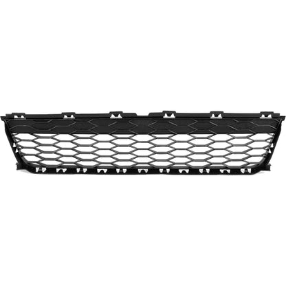 HECASA Front Bumper Lower Grille Grill Compatible with 2016-2017 Ford Explorer 2016-2019 Ford Police Interceptor Utility Replacement for FB5Z17K945AA Black PP