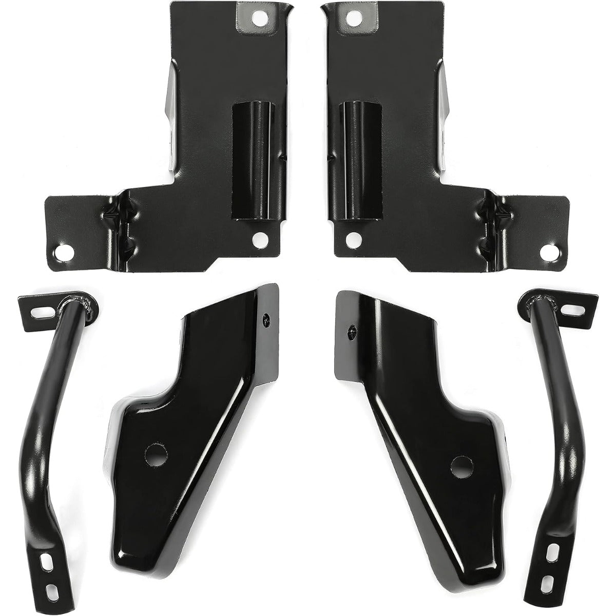 KUAFU 6PCS Front Bumper Brackets Compatible with 2003-2006 Silverado 1500