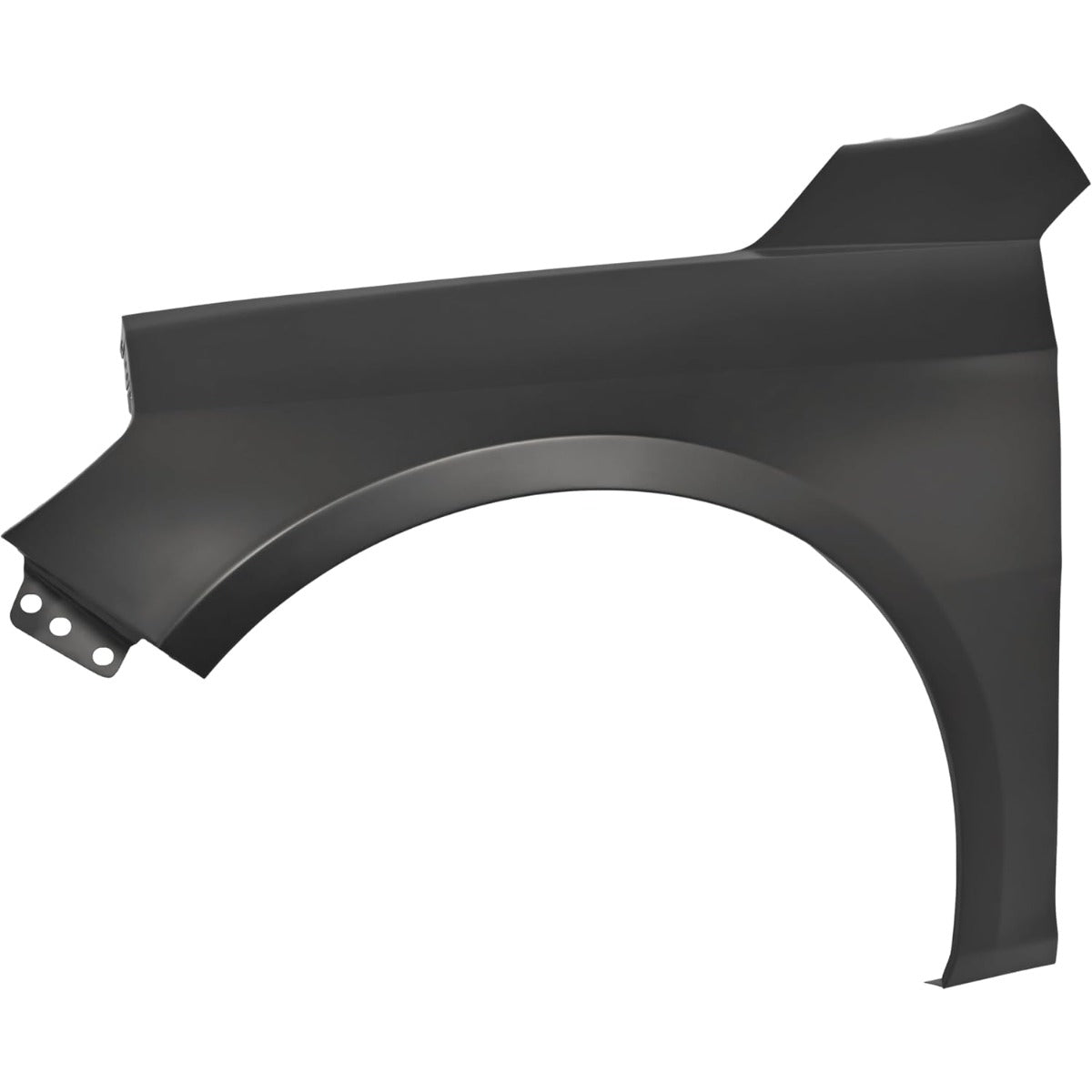 Front Fender for  2016-2023 Chevy Chevrolet Malibu Replacement for Steel Fender Panel Black (Left Driver Side)