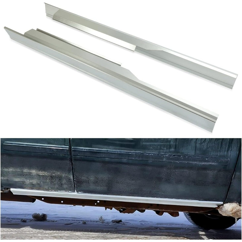Slip-On Outer Rocker Panels For Ford F150 1997-2003 Extended Cab XL XLT LH & RH Pair ET-024