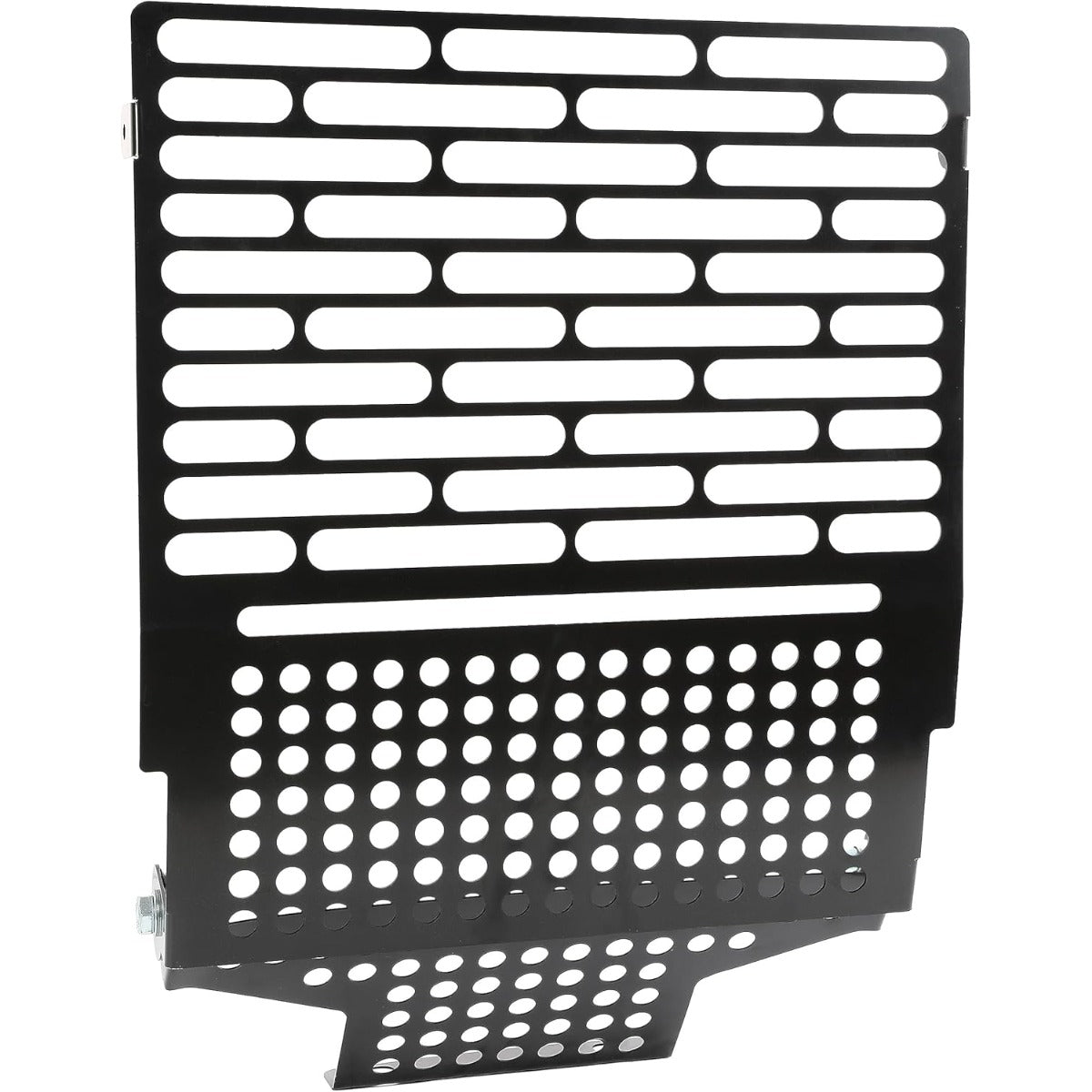 Brush Guard Insert Compatible with Kubota L3560 L4060 L4760 L5060 L5460 L6060 Tractor Grille Insert Electrophoresis Heavy Duty Steel (Black)
