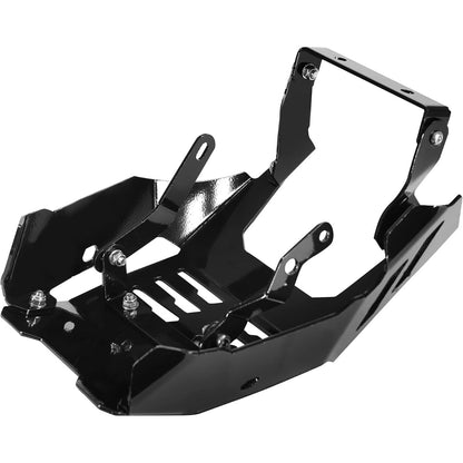 Skid Plate Compatible with 2018-2021 Honda Monkey 125 Z125 Black Aluminum Powder Coated