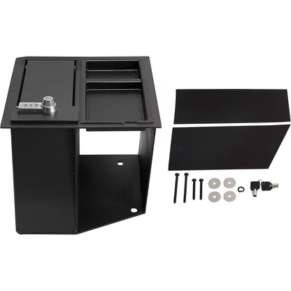 Center Console Storage Compatible with 2014-2022 Toyota Tundra Replacement for 00016-34174 0001634174 w/Tray Key Lock Box Safe Gun