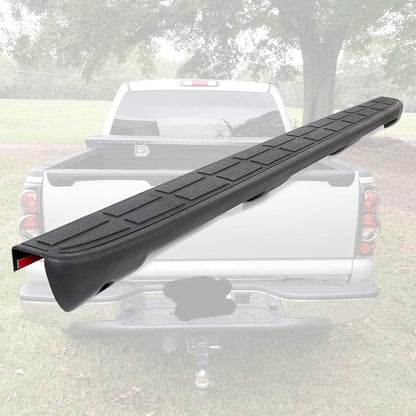 Tailgate Spoiler Cap Cover Compatible with 1999-2007 Chevy Silverado GMC Sierra Replacement for 15932249 GM1909101 Molding Top Protector Textured Black