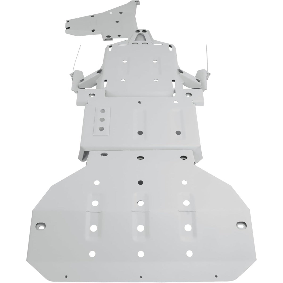 Skid Plate Compatible with 2021-2023 Ford Bronco Steel Matte Lower Engine Undercover Guard Protection