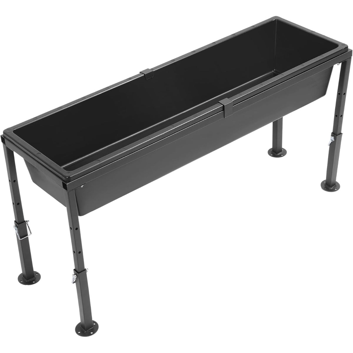 Livestock Feeder Water Trough 42" Long 11 Gallon with Adjustable