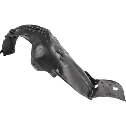 Front Left Fender Liner Compatible with 2016-2017 Honda Accord Sedan Replace for 74150T2AA01 HO1248157 Inner Panel w/o Insulation Foam Plastic(PE) Unfinished Black