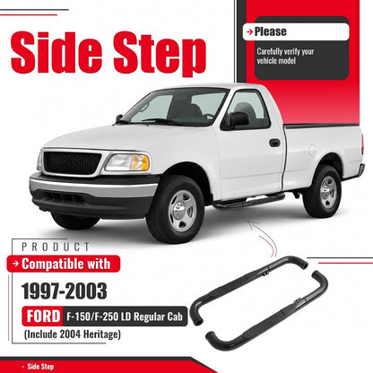Running Board Step Compatible with 97-03 F-150/F-250 LD Regular Cab
