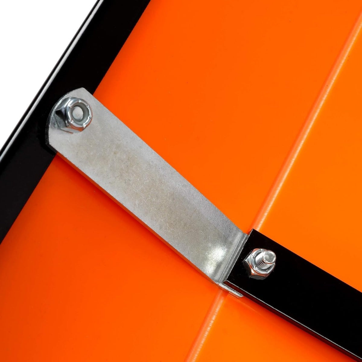 Orange Tractor Canopy Compatible with All ROPS 48-3/8 Inches X 48-3/8 Inches Equipped Tractors and Mowers with a 2 Inches x 2 Inches or 2 Inches x 3 Inches ROPS (Will Add About 4 Inches to The Height of The Tractor) LYJD-031S-2