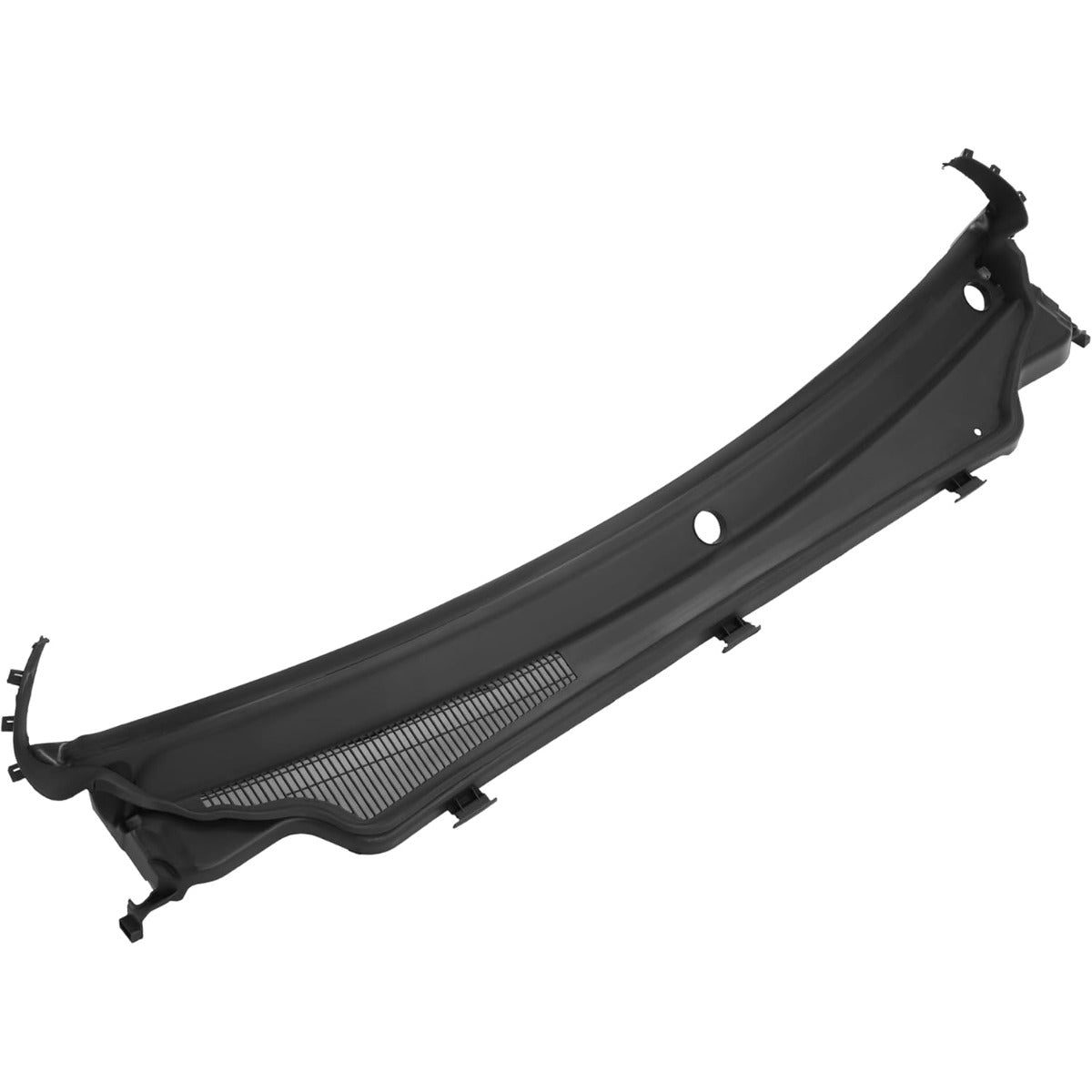 Windshield Wiper Cowl Panel Compatible with 2013-2015 Dodge Durango Replacement for 5182164AH Air Inlet Window Cover Cowl Vent Molding Grille Panel Hood Unfinished Black Plastic