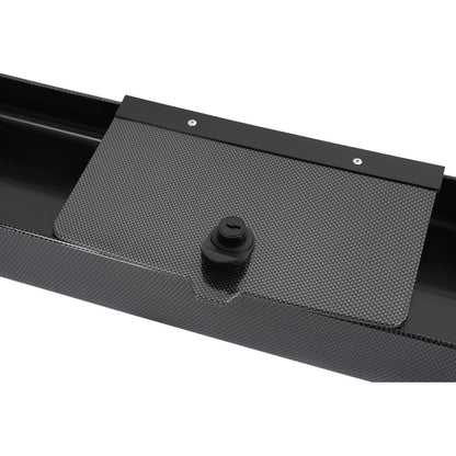 Golf Cart Universal Front Dash Storage Tray Compatible Golf Cart Parts Plastic Carbon Fiber Color, Easy Installation