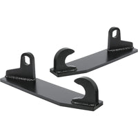 Load image into Gallery viewer, KUAFU Pair Tractor Mounting Brackets Compatible with John Deere Massy Ferguson Ford Case loaders All Tractors Black Tractor Attachment Accessories Weld on Steel
