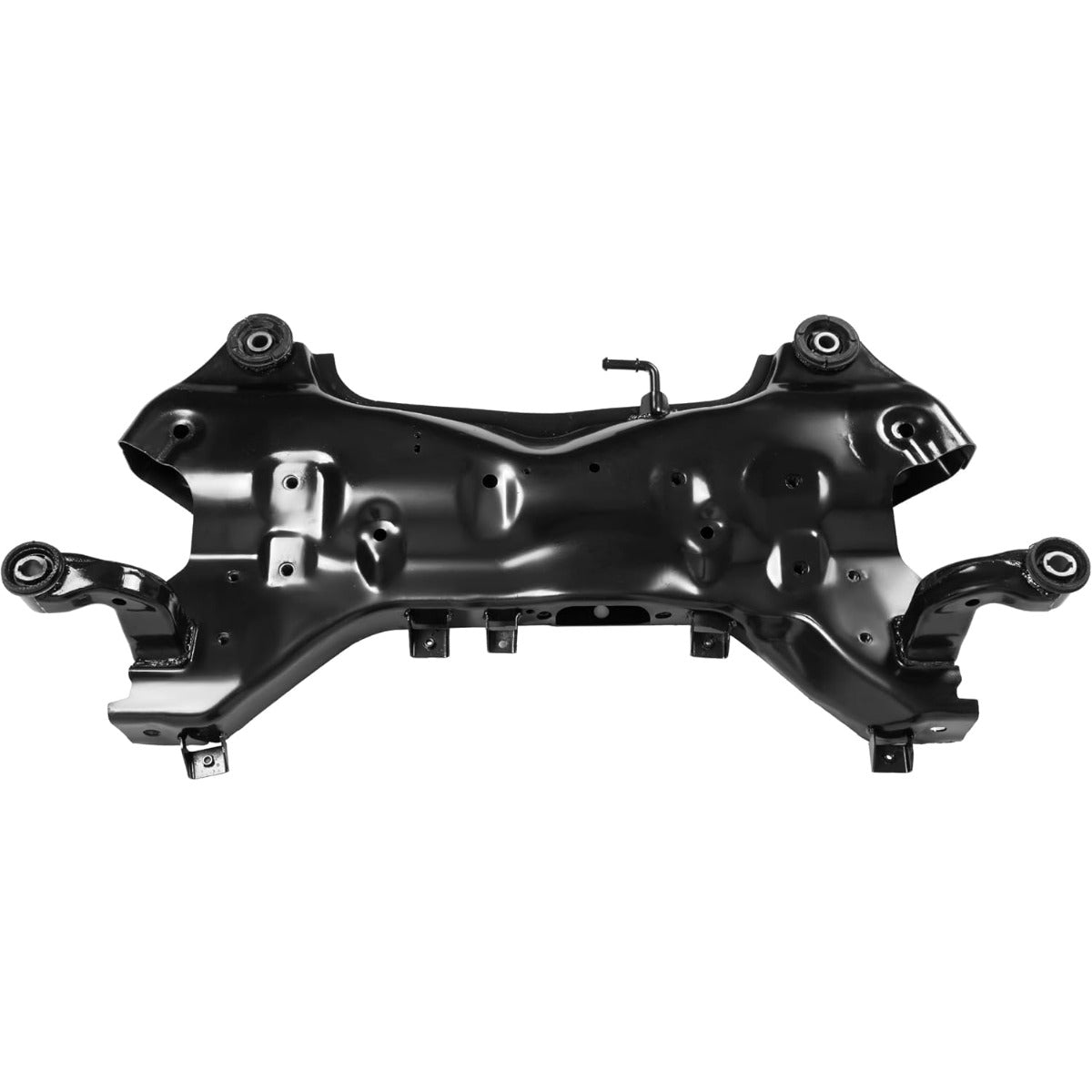 ALMULOO Front Crossmember Compatible with 2015 2016 2017 2018 2019 Kia Cadenza Optima Hyundai Sonata Electrophoresis Primed Black Steel