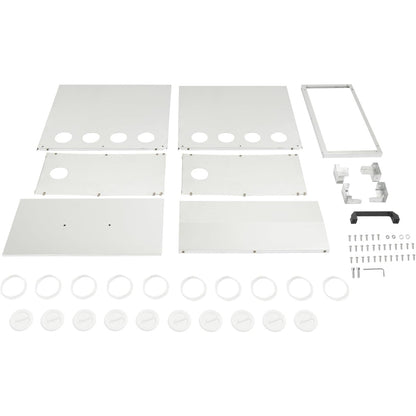 Automatic 10-Port Chicken Feeder, No Waste Poultry Feeder with Lid