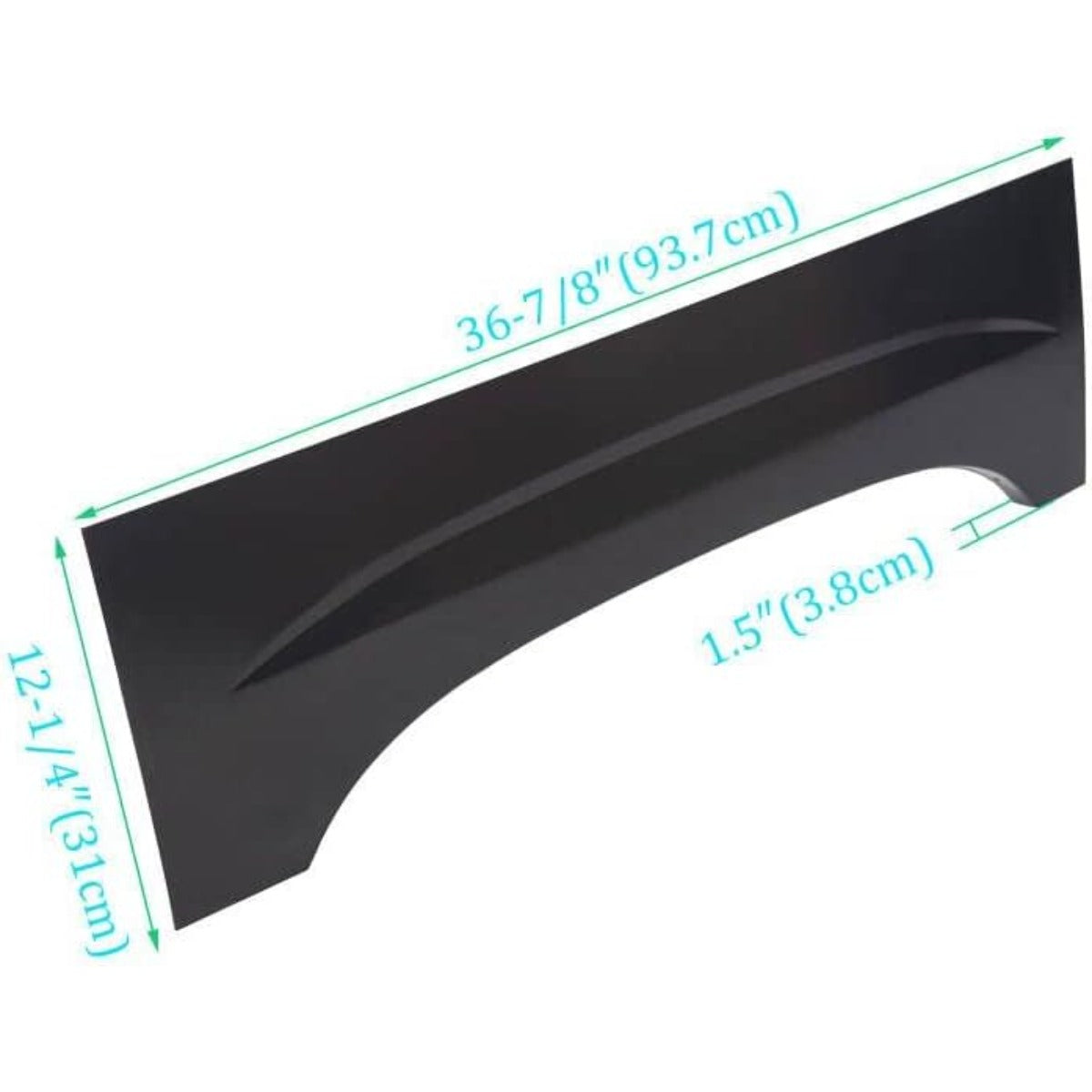 Wheel Arch Repair Panel Upper Rear Compatible with 1999-2006 Chevy Silverado GMC Sierra Pair