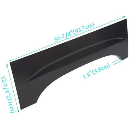 Wheel Arch Repair Panel Upper Rear Compatible with 1999-2006 Chevy Silverado GMC Sierra Pair